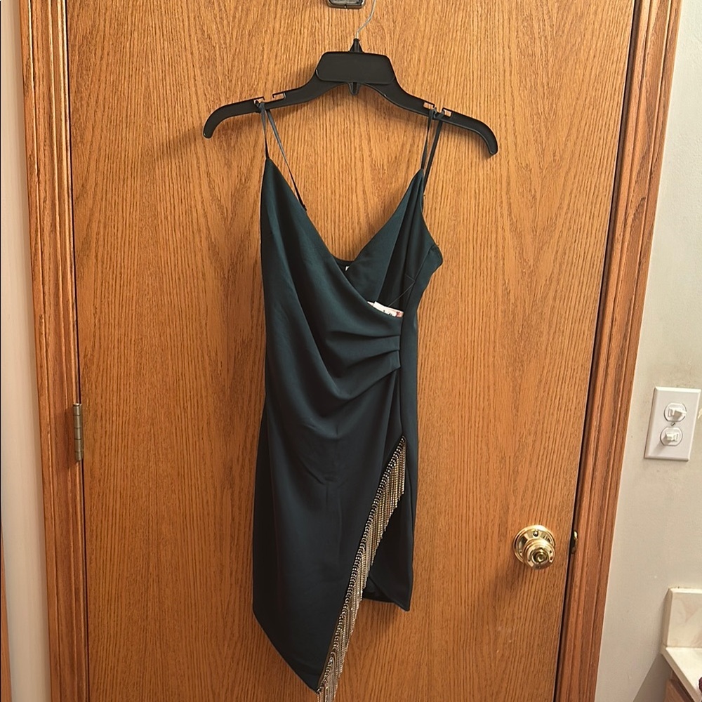 Forest Green Semi Formal/Cocktail Dress